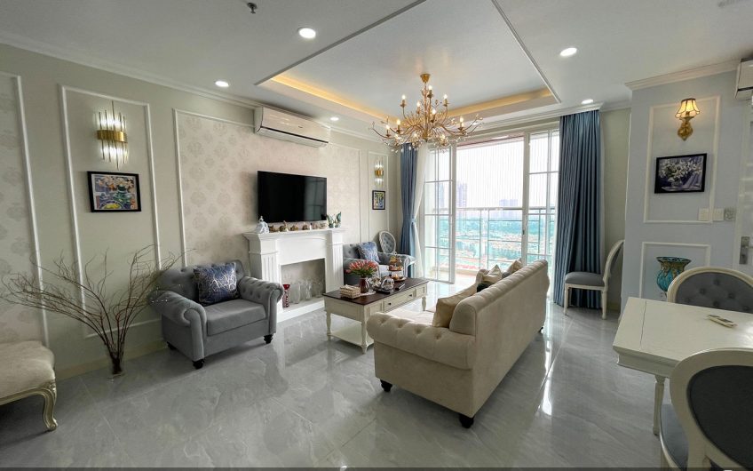 Him Lam Riverside | Penthouse – 219m² (4PN + 3WC) | View biệt thự Him Lam