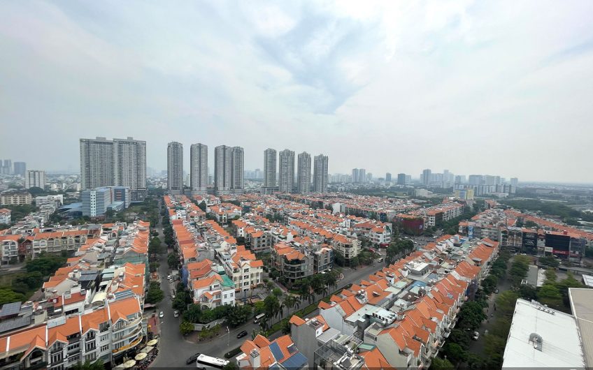 Him Lam Riverside | Penthouse – 219m² (4PN + 3WC) | View biệt thự Him Lam