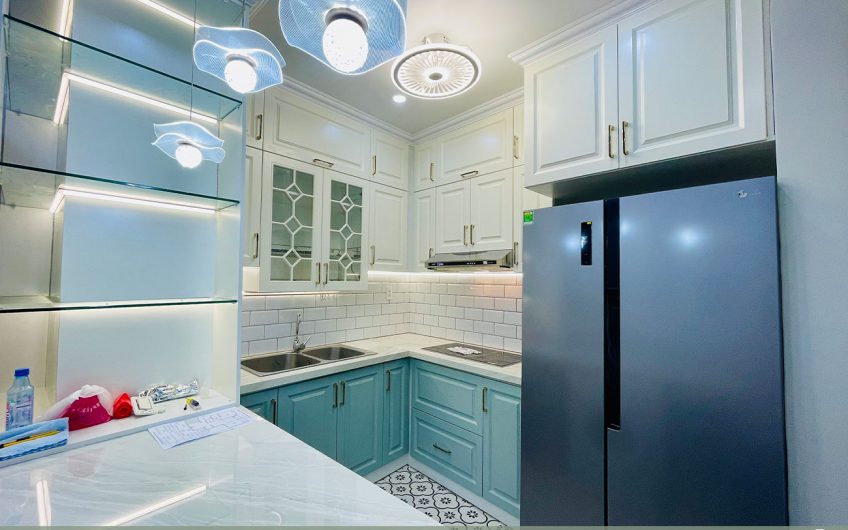 Him Lam Riverside | 95m² (3PN + 2WC) | Decor cao cấp, 2 Balcony