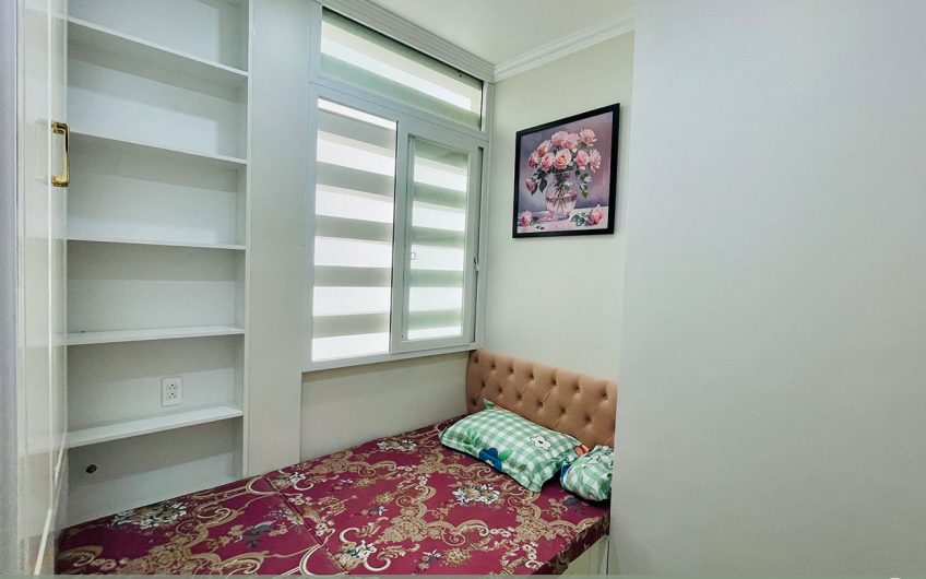 Him Lam Riverside | 95m² (3PN + 2WC) | Decor cao cấp, 2 Balcony