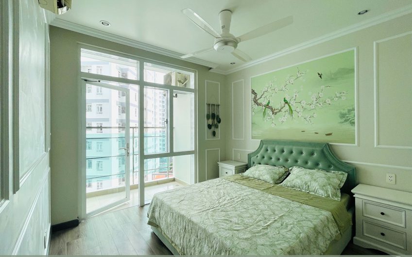 Him Lam Riverside | 95m² (3PN + 2WC) | Decor cao cấp, 2 Balcony